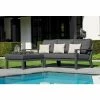 Timber Weatherproof Corner Sofa Set by Norfolk Leisure