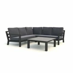 Timber Mini Weatherproof Corner Sofa Set with Coffee Table by Norfolk Leisure -Garden Furniture Shop FU102979 5 f8dc