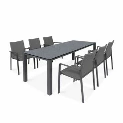 Concept Weatherproof 6 Seater Dining Set by Norfolk Leisure -Garden Furniture Shop FU102992 2 b178