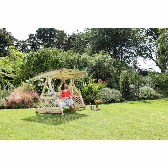 Wooden Santorini Swing Seat 5 Wooden Santorini Swing Seat - Image 5