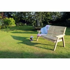 Wooden Charlotte 3 Seater Bench -Garden Furniture Shop FU103406 3 71ed