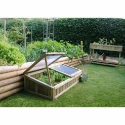 Zest Wooden Small Space Cold Frame -Garden Furniture Shop FU103412 8 79df