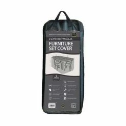 Rectangular 4 Seater Furniture Set Cover 215cm x 89cm - Premium - Black 11 Rectangular 4 Seater Furniture Set Cover 215cm x 89cm - Premium - Black -Garden Furniture Shop FU10615 add image 5 dacc