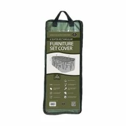 Rectangular 8 Seater Furniture Set Cover 295cm x 89cm - Premium - Green 11 Rectangular 8 Seater Furniture Set Cover 295cm x 89cm - Premium - Green -Garden Furniture Shop FU10620 add image 5 cf90