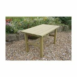 1.6m (5ft 3in) Emily Rectangular Garden Table by Zest®