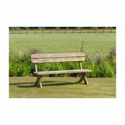 1.6m (5ft 3in) Harriet Wooden Garden Bench by Zest®