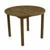 Bistro 2-4 Seater Round Teak Table 100cm (3ft 3in)