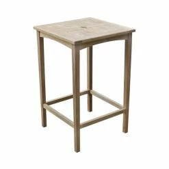 Warwick 2-4 Seater Teak Bar Table 70cm (2ft 4in)