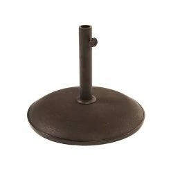 Round Parasol Base Black D40cm