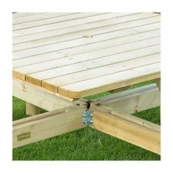 Eight Seater Square Picnic Table by Rowlinson® -Garden Furniture Shop FU5895 add image 1 9fb2