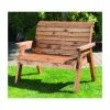 Charles Taylor Redwood Traditional Two Seater Bench