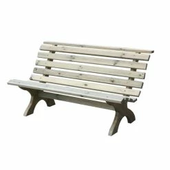 Lily 1.5m (4ft 11in) Wooden Garden Bench