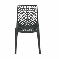 Neptune Polypropylene Chair Anthracite