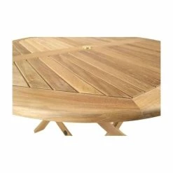 The Willoughby Round Teak Table -Garden Furniture Shop FU7869 add image 2 61fe