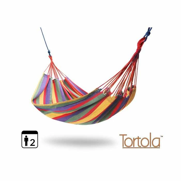 Tortola Rainbow Outdoor Garden Double Hammock 1 Tortola Rainbow Outdoor Garden Double Hammock