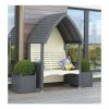 Charcoal and Cream Cottage Arbour