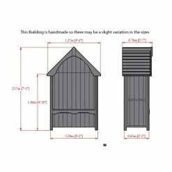 Balsam Wooden Two Seater Enclosed Arbour - 1.2m 7 Balsam Wooden Two Seater Enclosed Arbour - 1.2m -Garden Furniture Shop GB13239 add image 3 2044