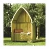 Winchester Wooden Three Seater Arbour with Storage Box by Rowlinson® - 2.1m