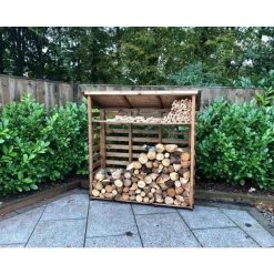 Charles Taylor Wooden Large Log Store -Garden Furniture Shop GS9356 5 9a0e