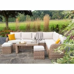 Garden Furniture Shop -Garden Furniture Shop Natural FU102235 FullSetFlower 1607