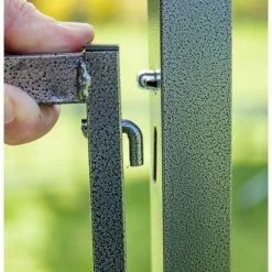 3m x 3m Abbotsford Metal Gazebo with Bench -Garden Furniture Shop OL4700 add image 2 f530