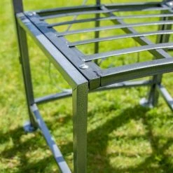 3m x 3m Abbotsford Metal Gazebo with Bench -Garden Furniture Shop OL4700 add image 4 7448