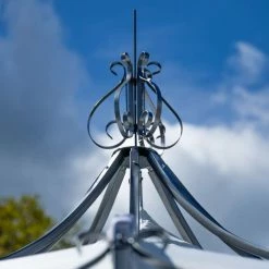 3m x 3m Abbotsford Metal Gazebo with Bench -Garden Furniture Shop OL4700 add image 6 8f8e