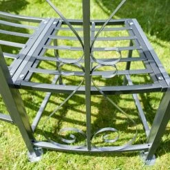 3m x 3m Abbotsford Metal Gazebo with Bench -Garden Furniture Shop OL4700 add image 7 ad6b