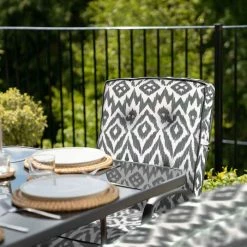 Hadleigh 6 Seater Garden Dining Furniture Set In Grey Pattern By Hectare® -Garden Furniture Shop PRI1938 PrimroseHectare 50 db8a