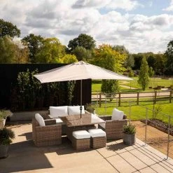 'Iris' Luxury Rattan 6 Seater Garden Sofa Set with Square Rising Table and Parasol by Primrose Living 9 'Iris' Luxury Rattan 6 Seater Garden Sofa Set with Square Rising Table and Parasol by Primrose Living -Garden Furniture Shop fu102417 fullset2 db3a