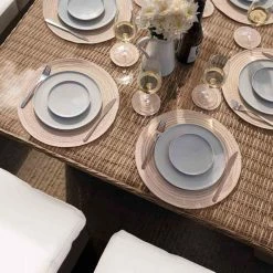 'Iris' Luxury Rattan 9 Seater Garden Sofa Set with Square Rising Table by Primrose Living -Garden Furniture Shop fu102427 3 TableClose 4d32